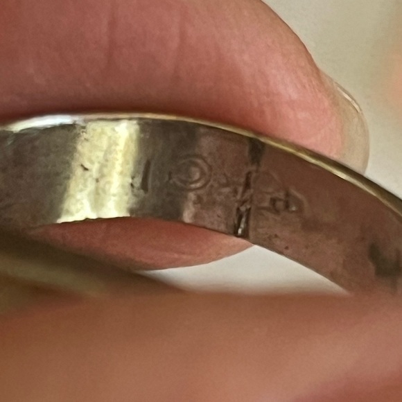 Silver men’s ring with CZ - Picture 3 of 6